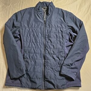 Port Authority Collective Insulated Jacket XL Mens Blue Quilted Soft Shell